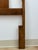 United Furniture MCM Solid Walnut Queen Headboard Vintage Solid Wood Piece For Sale - Image 11 of 12