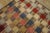 Wonderful Multi Color With Unique Symmetrical Design Antique American Hooked Rug For Sale - Image 11 of 12