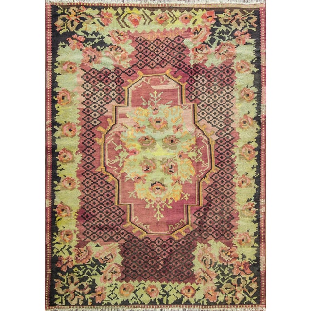 Antique Bessarabian Kilim, 5' X 7' For Sale - Image 12 of 12