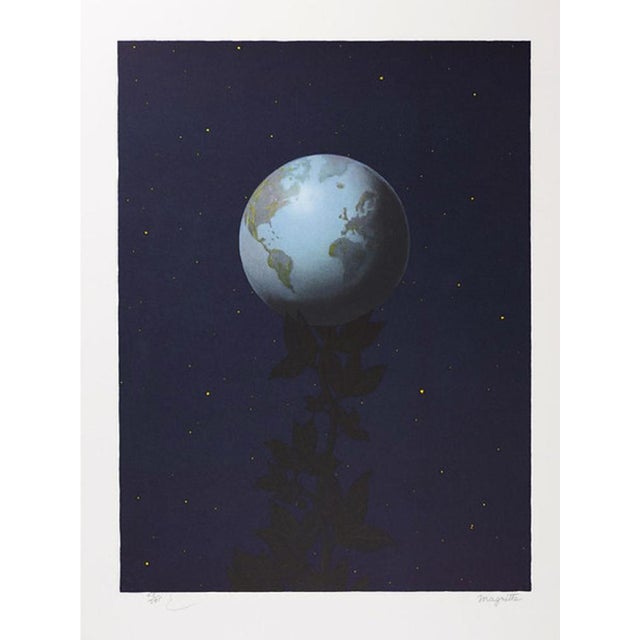 Lithograph after rené magritte numbered in pencil. Exclusive and limited edition of 275 numbered copies, to which are...