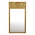 Antique French Louis XVI-Style Gilt-Wood Painted Pier Mirror, Late 19th Century For Sale