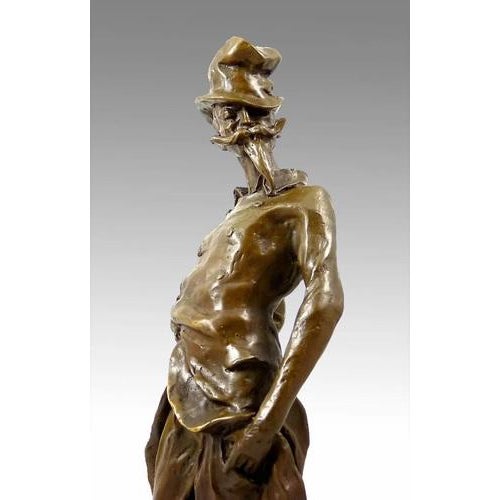 Bronze Sculpture of Ratapoil in the style of Honoré Daumier, 20th Century For Sale - Image 6 of 7