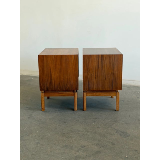 Mid 20th Century Nightstands by Kent Coffey - Pair For Sale - Image 9 of 15