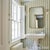 2020s Sample - Schumacher Chatham Stripe Wallcovering In Leaf For Sale - Image 5 of 6
