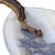 Vintage Organic Modern Driftwood Side Table With Acrylic Top, Mid-Century For Sale - Image 9 of 18