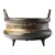 Chinese Bronze Tripod Censer With Loop Handles, Apocryphal Xuande Mark, 19th–20th Century For Sale