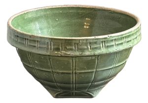 1930s Nelson McCoy Stoneware Mixing Bowl