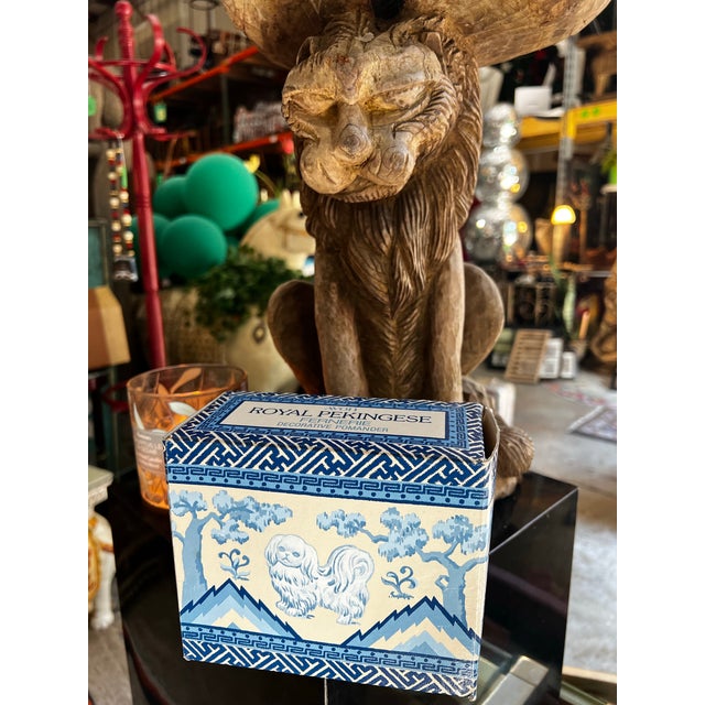 Up for consideration is a beautiful vintage Avon Greek key Pekingese. This would look lovely in your home, and it is the...