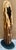 Brown Kenzi Shiokava Late 20th Century Large 47" Signed Hand-Carved Wood Organic Brutalist Totemic Sculpture For Sale - Image 8 of 12