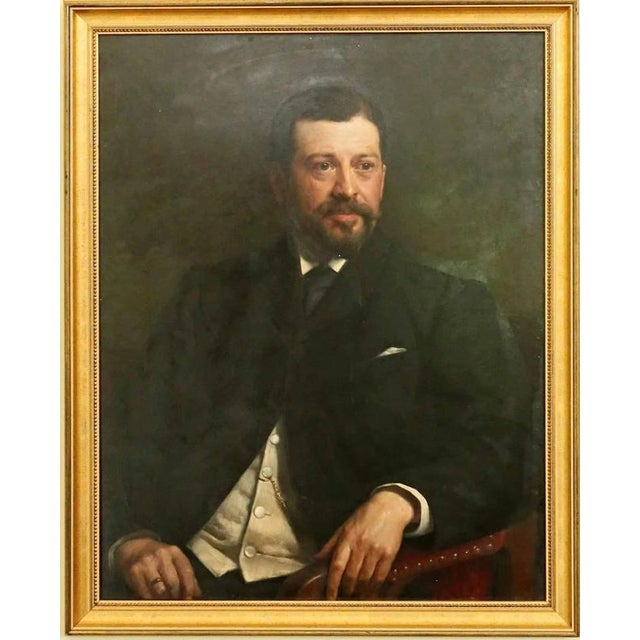 Oil on wood panel. The portraits are painted in top quality. Eugen Sidberdt, Eugeen Siberdt and also Eugéne Francois...