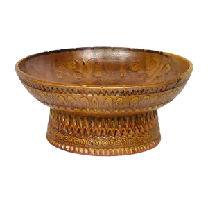 Ceramic Bowl by Huguette Bessone, 1950s