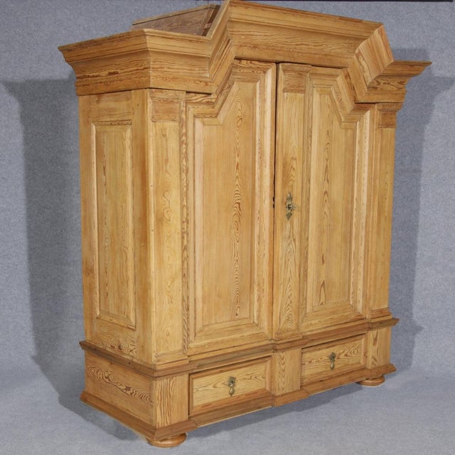 Baroque Antique Baroque Cabinet, Gdansk, 18th Century For Sale - Image 3 of 18