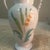 Italian 1970s Italian Pottery Vase Glazed Flower Motif Hand Painted For Sale - Image 3 of 9