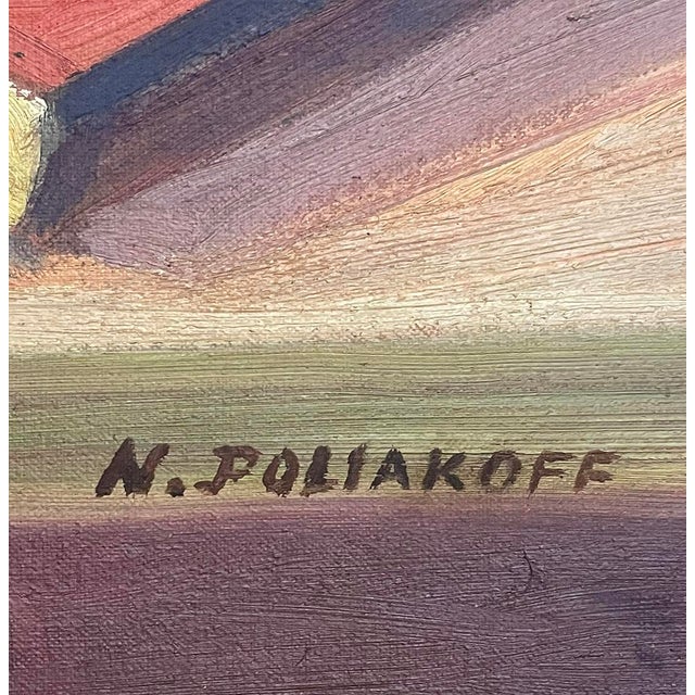 1930s Nicolas Poliakoff, Still Life, 1935, Oil on Canvas, Framed For Sale - Image 5 of 10