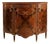Sheraton Style Bowfront Light Mahogany Commode For Sale