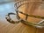 Mid 20th Century Solid Brass XL Tray With Bamboo-Shaped Rails & Handles, Oval-Shaped For Sale - Image 5 of 12