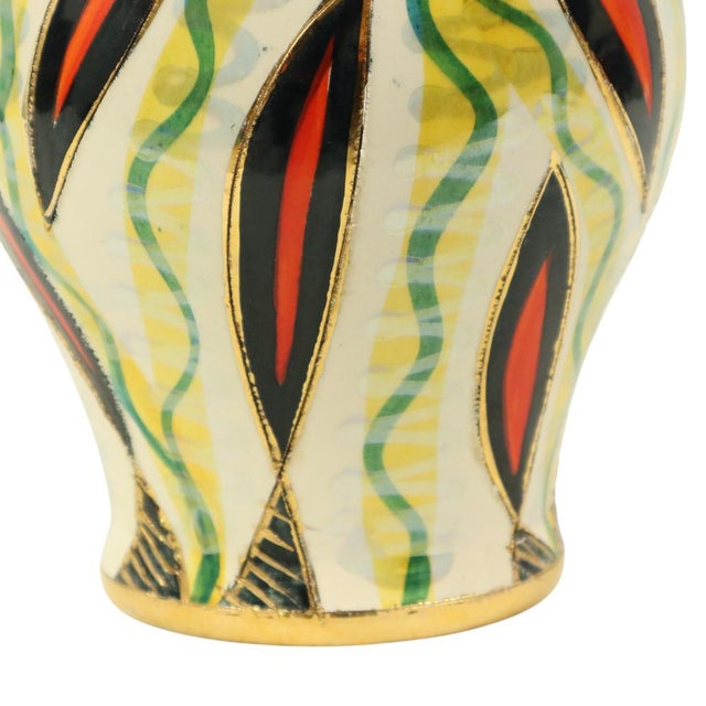 Jupiter Lidded Vase by H. Bequet, 1950s For Sale - Image 13 of 14