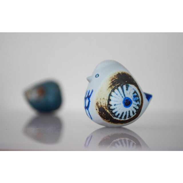 A very rare Bird figurine, by Lisa Larson for Gustavsberg from a limited studio production known as "Fåglar" from 1964....