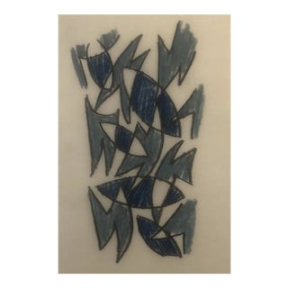 Mid-Century Modern Abstract by Breedlove For Sale