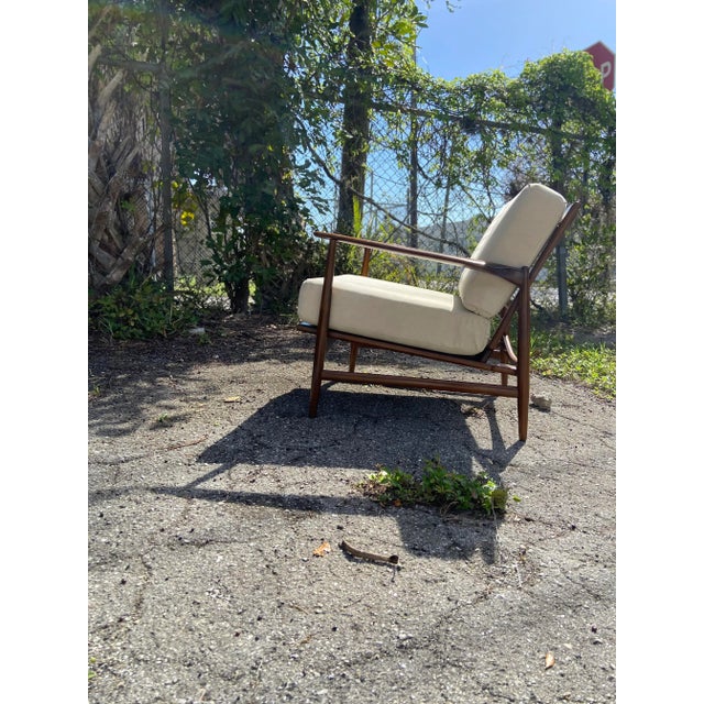 Mid Century Modern Lounge Armchair | Kofod Larsen for Selig For Sale In Tampa - Image 6 of 12