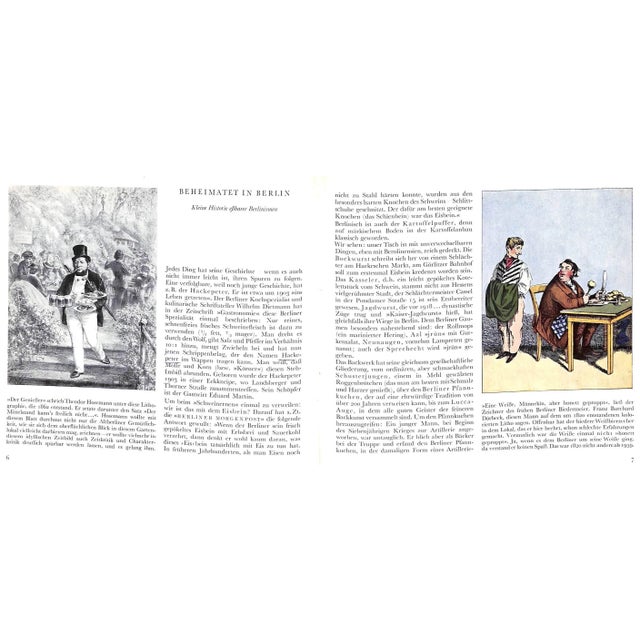 Paper "Berliner Kuche" Book 1959 For Sale - Image 7 of 11