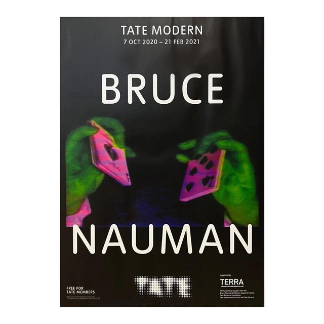 Bruce Nauman Terra Poster For Sale
