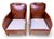French Art Deco Leather Studded Club Chairs. 1930's France For Sale - Image 12 of 12