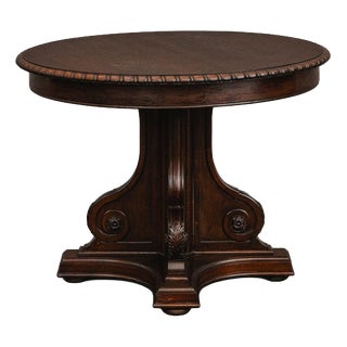 Late 19th Century Historicist Table in Oak For Sale