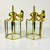 1980s 1980s Vintage Hollywood Regency Federal Brass Lantern Style Wall Sconces - A Pair For Sale - Image 5 of 14