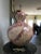 Light Pink Monumental Postmodern Drip Glaze Ceramic Table Lamp in the Manner of Gary McCloy, Palm Springs Estate For Sale - Image 8 of 12