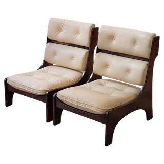 Set of Vintage Armchairs from Luigi Sormani, 1970s For Sale