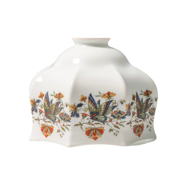 Vintage Glass Pendant Lampshade, 1920s For Sale - Image 10 of 10