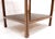 John Widdicomb Late 20th Century John Widdicomb Solid Walnut Oak Interior Travertine Top End Table Stand For Sale - Image 4 of 16