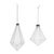 Transform your holiday decor with these beautiful Frosted Glass Drop Ornaments. This collection features charming designs,...