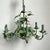 Vintage Regency Tole Rose Chandelier For Sale In West Palm - Image 6 of 12