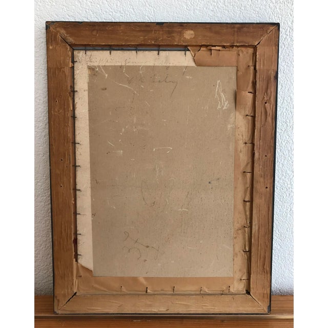 W. A. Hahn, Ruisseau De Montagne, Oil on Cardboard, Framed For Sale - Image 8 of 10