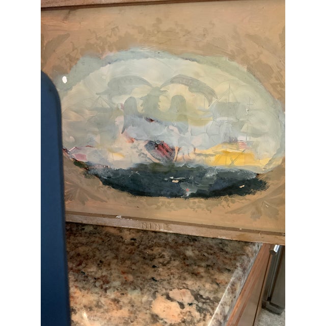 Antique Banjo Clock For Sale - Image 12 of 16