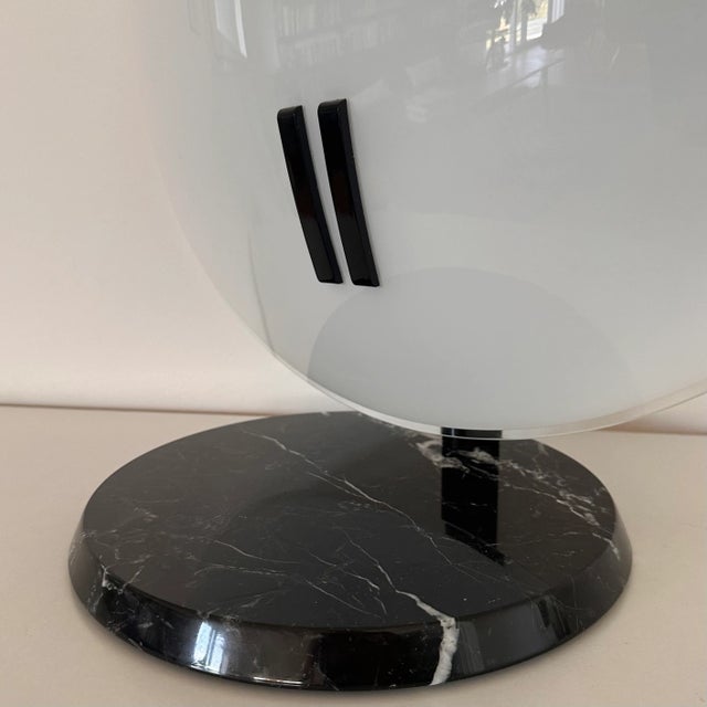 Perla Model 242 Table Lamp by Bruno Gecchelin for Oluce, 1980, in Flawless conditions. Designed 1980 to 1989 This piece...