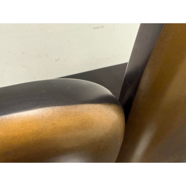 Bronze Robert Holmes "Seated" Medium Sculpture, Signed + Numbered For Sale - Image 8 of 12