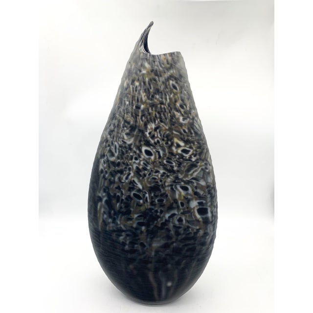 1990s Murano Glass Vase by Paolo Crepax, 1990 For Sale - Image 5 of 8
