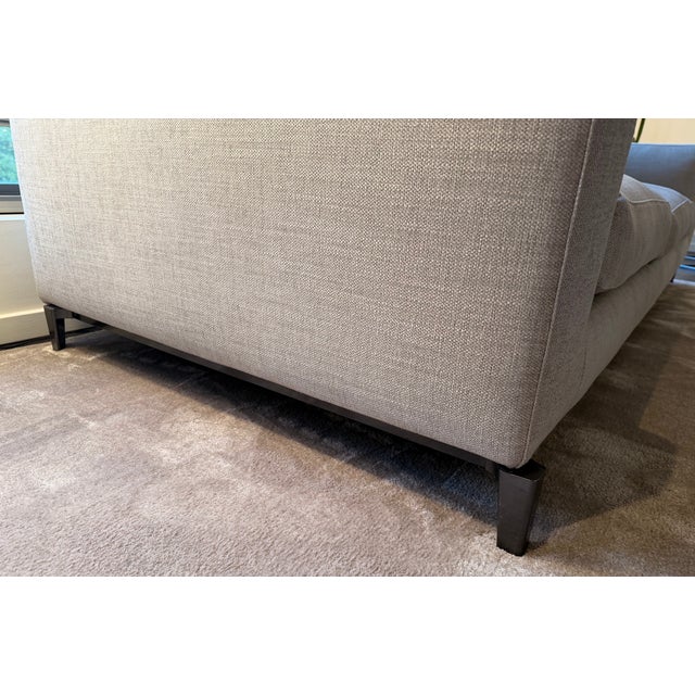 Contemporary Minotti Anderson Sofa by Rodolfo Dordoni – 97” – Made in Italy For Sale - Image 3 of 6