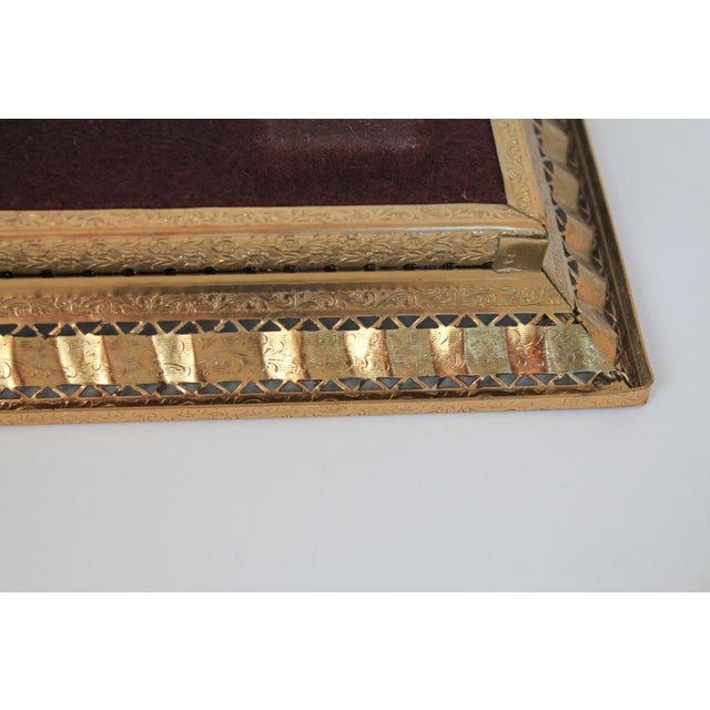Vintage Brass Vanity Set For Sale - Image 18 of 18