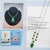 18k White Gold 14.00ct Green Burmese Jadeite Jade Diamond Pendant Necklace For Sale In Houston - Image 6 of 8