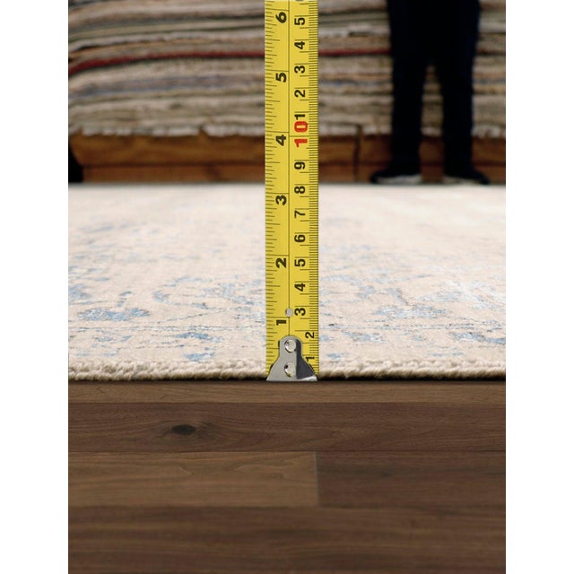2020s Pasargad Home Transitional Beige Area Rug, 8'11'' X 12' 0'' For Sale - Image 5 of 6