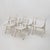 Mid-Century Modern Vintage Folding Outdoor Chairs by Reguitti, 1970s, Set of 6 For Sale - Image 3 of 12