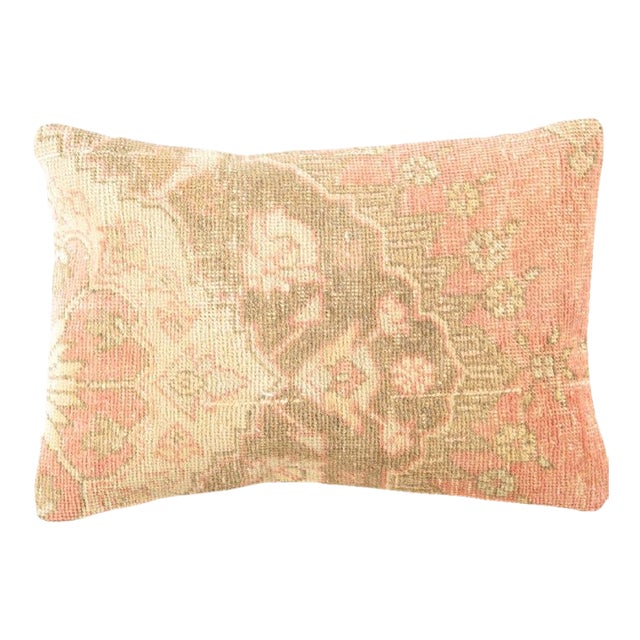 Pasargad DC Vintage Hand Knotted Rug Turkish Pillow For Sale