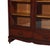 Arts & Crafts Oak 2-Door & 2-Drawer Bookcase With Cutout Gallery C1910 For Sale - Image 4 of 16