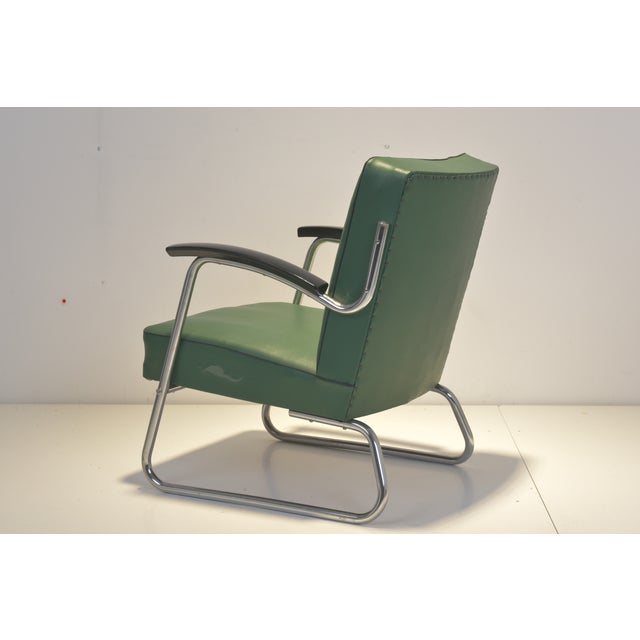 Steel Tube Chair from Drabert, 1950 For Sale - Image 4 of 15