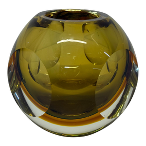 Italian Murano Glass Studio Art Vase, 1960s