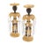 English Regency Candlesticks With Crystal Lusters (1800) For Sale - Image 4 of 10